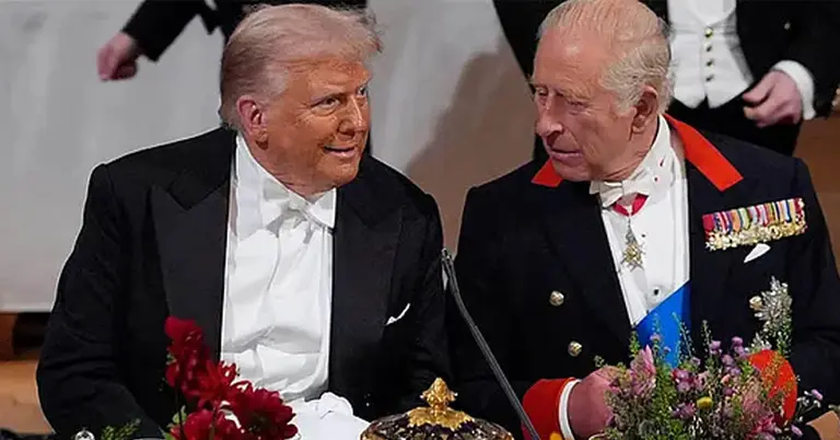 ট্রাম্প ও রাজা চার্লস